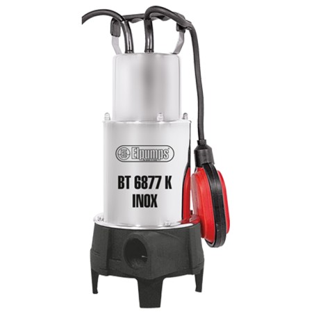 Bomba sumergible para aguas residuales BT 6877 K INOX ELPUMPS 1600 Watt | NewgardenAgri.com