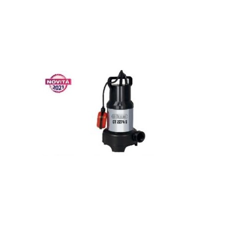 Electric submersible pump dark water ELPUMPS CT2274S 450 Watt depth 6mt | NewgardenAgri.com