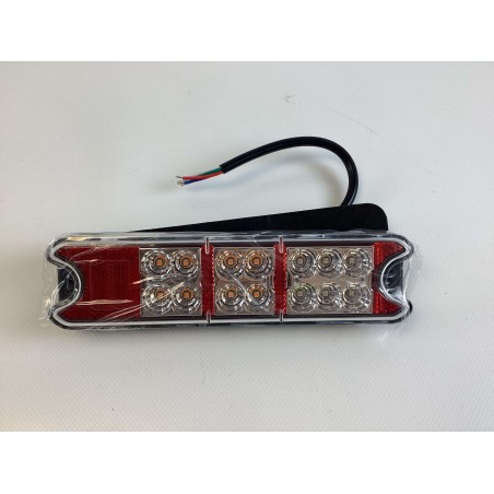 Rear light with 3 functions stop - position - arrow | NewgardenAgri.com