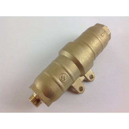 SILURO FILTER WITH STAINLESS STEEL CARTRIDGE 1/2" brass connections | NewgardenAgri.com