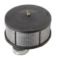 Oil-bath air filter with offset bore for ACME AL 330 GUIDETTI engine