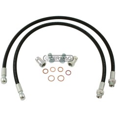 Kit tubi di collegamento completi per cilindri idraulici Attacchi 1/2" - 3/8" Gas 50468 | NewgardenAgri.com