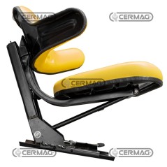 Asiento con base inclinable no ajustable para JOHN DEERE 98039 CERMAG