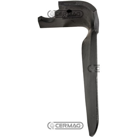 Zahn für Kreiseleggen – Schnellkupplung (Original) Rechts Flach 100x15 mm 57447 ??Original Maschio – Gaspardo | NewgardenAgri...