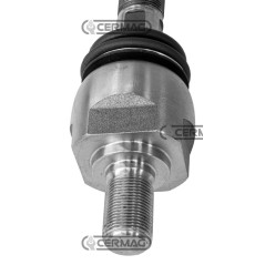 Cabezal de bola axial con collarín. Longitud 180 mm. 63229. Fabricado en Italia.