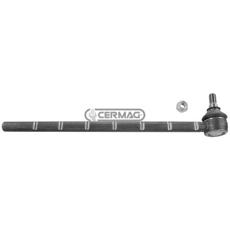 Barra de acoplamiento de dirección con rotación de 90°. Diámetro de la barra: 20 mm. Con 7 muescas. 63136. Fabricado en Itali...