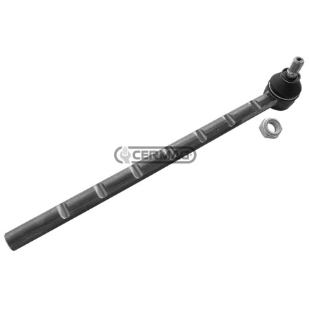 Barra de acoplamiento de dirección. Rotación 0°. Diámetro de la barra: 23,75 mm con 7 muescas. 62186. Fabricado en Italia. | ...