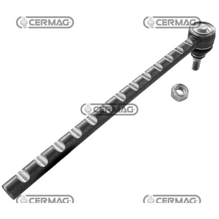 Barra de acoplamiento de dirección con rotación de 180°. Diámetro de la barra: 20 mm con 13 muescas. 62202. Fabricado en Ital...
