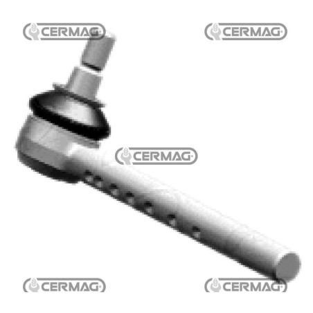 Barra de acoplamiento de dirección de 15,8 mm de diámetro con 7 muescas 62218 Fabricada en Italia | NewgardenAgri.com