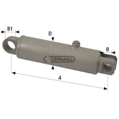 Cilindro sollevatore per SAME 80202 Ognibene