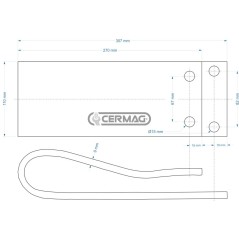 FIAT, NEW HOLLAND LIFT - SPRING 62321