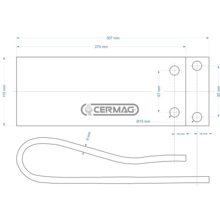 FIAT, NEW HOLLAND LIFT - SPRING 62321
