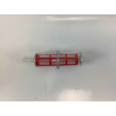 Universal red transparent diesel fuel filter for engine over 3500