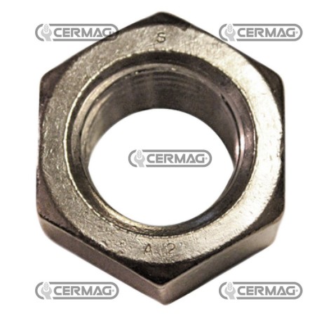 Dado esagonale alto zincato bianco Filetto M10x1.5 64906 | NewgardenAgri.com