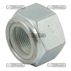Dado esagonale autobloccante zincato bianco Filetto M27x2 80443 | NewgardenAgri.com