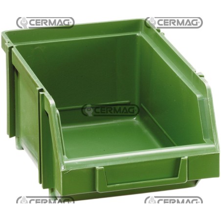 Contenitore sovrapponibile e componibile in plastica Dimensioni LxPxH 450x710x300 mm 61628 | NewgardenAgri.com