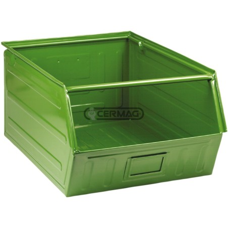 Contenitore sovrapponibile in metallo Dimensioni LxPxH 210x360x200 mm 62413 | NewgardenAgri.com