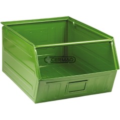 Contenitore sovrapponibile in metallo Dimensioni LxPxH 460x720x300 mm 62415 | NewgardenAgri.com