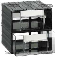 Cómoda modular con 2 cajones, Ancho 212 - Profundidad 198 - Alto 103 mm 64464 | NewgardenAgri.com