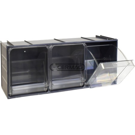 Cassettiera per espositore CRISTAL BOX Dimensioni LxHxP 600x215x200 mm 65422 | NewgardenAgri.com