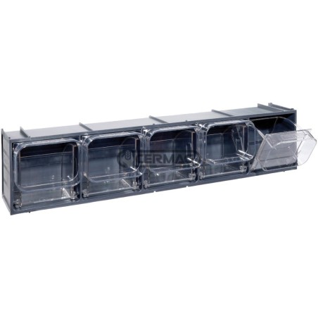Cassettiera per espositore CRISTAL BOX Dimensioni LxHxP 600x132x133 mm 65417 | NewgardenAgri.com