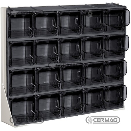 Thekendisplay Abmessungen (L x B x H): 610 x 150 x 500 mm 61631