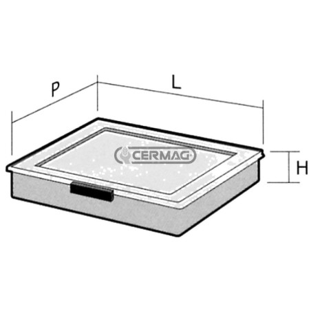 62429 Organisateur de petites pièces avec plateaux amovibles