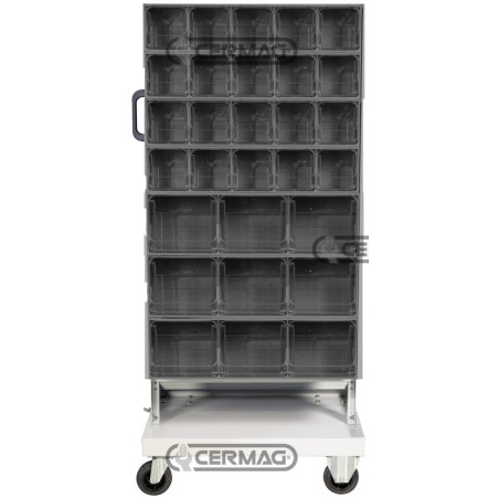 Trolley kit consisting of 58 drawers 62427 | NewgardenAgri.com