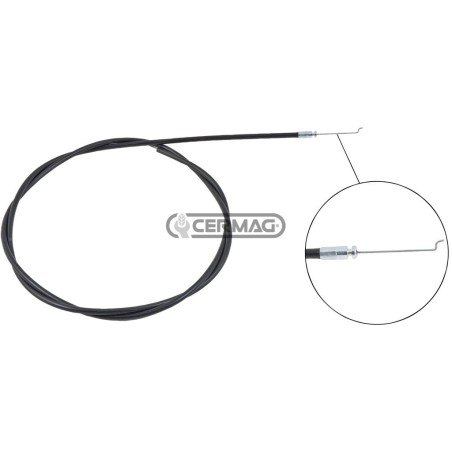 Cavo acceleratore con guaina Diametro cavo 1,5 mm Lunghezza cavo 1700 mm 62444 | NewgardenAgri.com