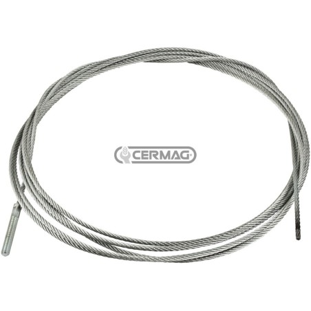 Cavo per leva freno Ø 5 mm Lunghezza 7000 mm Filetto M12 64029 | NewgardenAgri.com