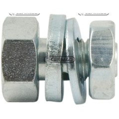 Morsetto con 2 rondelle Diametro cavo 3 - 3.5 mm 60079 | NewgardenAgri.com