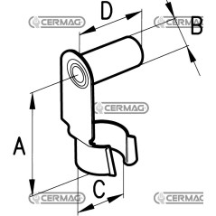 Serraggio automatico per forcella 62849
