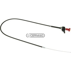 Cavo arresto motore con pomello rosso Lunghezza 1040 mm 60809 MadeinItaly | NewgardenAgri.com