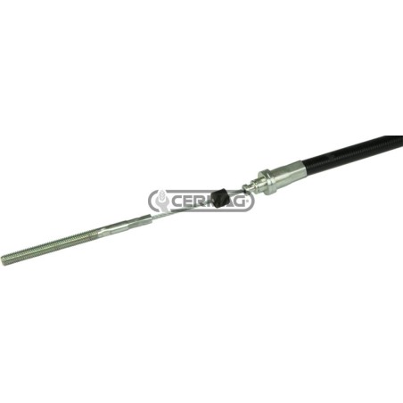 Cable de control del acelerador manual. Longitud: 1320 mm. 65308. Fabricado en Italia.