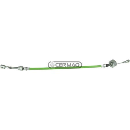 Cavo di comando freno a mano Lunghezza 655 mm 60814 MadeinItaly | NewgardenAgri.com