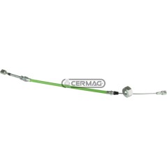 Cable de control del freno de mano. Longitud: 690 mm. Modelo: 60815. Fabricado en Italia. | NewgardenAgri.com