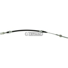 Cable de control del embrague delantero. Longitud: 545 mm. 65318. Fabricado en Italia. | NewgardenAgri.com