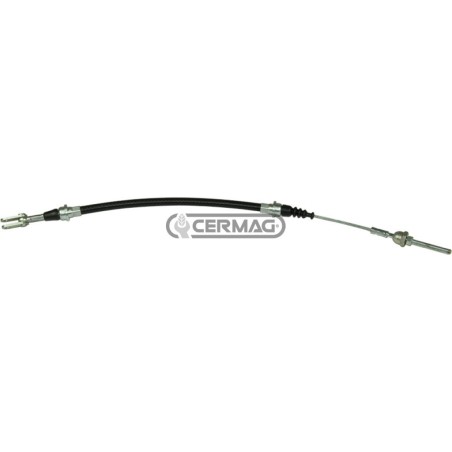 Cable de control del embrague delantero. Longitud: 545 mm. 65318. Fabricado en Italia. | NewgardenAgri.com