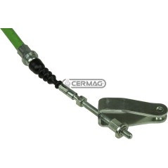 Cable de control del embrague de la toma de fuerza. Longitud: 1010 mm. 65310. Fabricado en Italia.