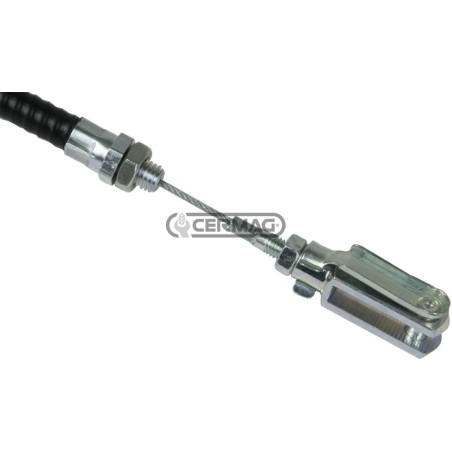 Cable de control del acelerador. Longitud: 860 mm. 65332. Fabricado en Italia.