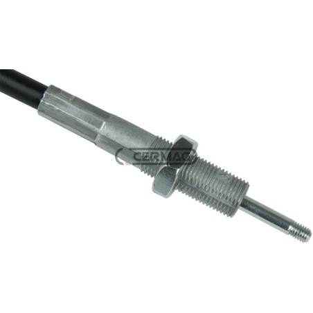 Cable de control del distribuidor. Longitud: 782 mm. 65330. Fabricado en Italia.
