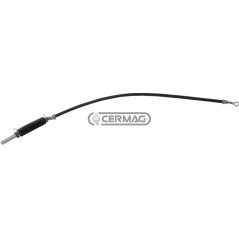 Cable de control del freno de mano. Longitud: 825 mm. 65361. Fabricado en Italia. | NewgardenAgri.com