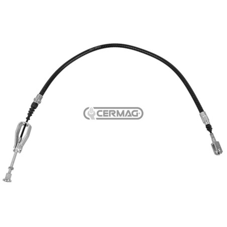 Cable de control del embrague delantero. Longitud: 890 mm. 62381. Fabricado en Italia. | NewgardenAgri.com