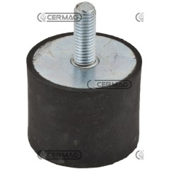 Antivibración cilíndrica, rosca macho/hembra, diámetro 50 mm, rosca M10 62455 | NewgardenAgri.com