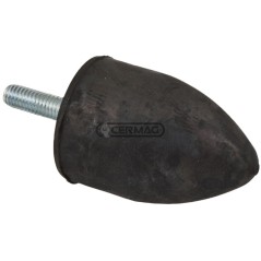 Soporte antivibración parabólico especial. Altura: 60 mm. Rosca: M10x27. 60697 | NewgardenAgri.com