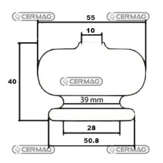 Cuffia tirante freno LANDINI 65496