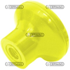 Pomo de palanca con rosca M10, color amarillo, número de serie 63533 | NewgardenAgri.com