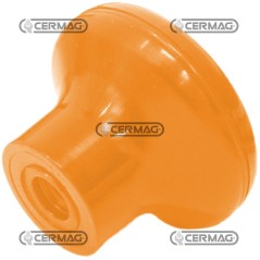 Pomo de palanca con rosca M10, color naranja, número de serie 63534 | NewgardenAgri.com