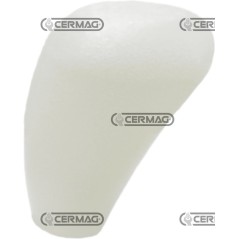 Pomo de color para palancas. Diámetro del orificio: 10 mm. Color: Blanco. 63541 | NewgardenAgri.com