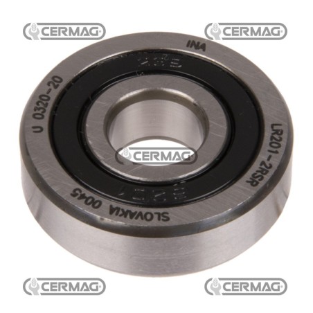 Rodamiento para empacadora de balas redondas. Referencia 361201R. Dimensiones: 35 x 12 x 10 mm. 65248 FAG | NewgardenAgri.com